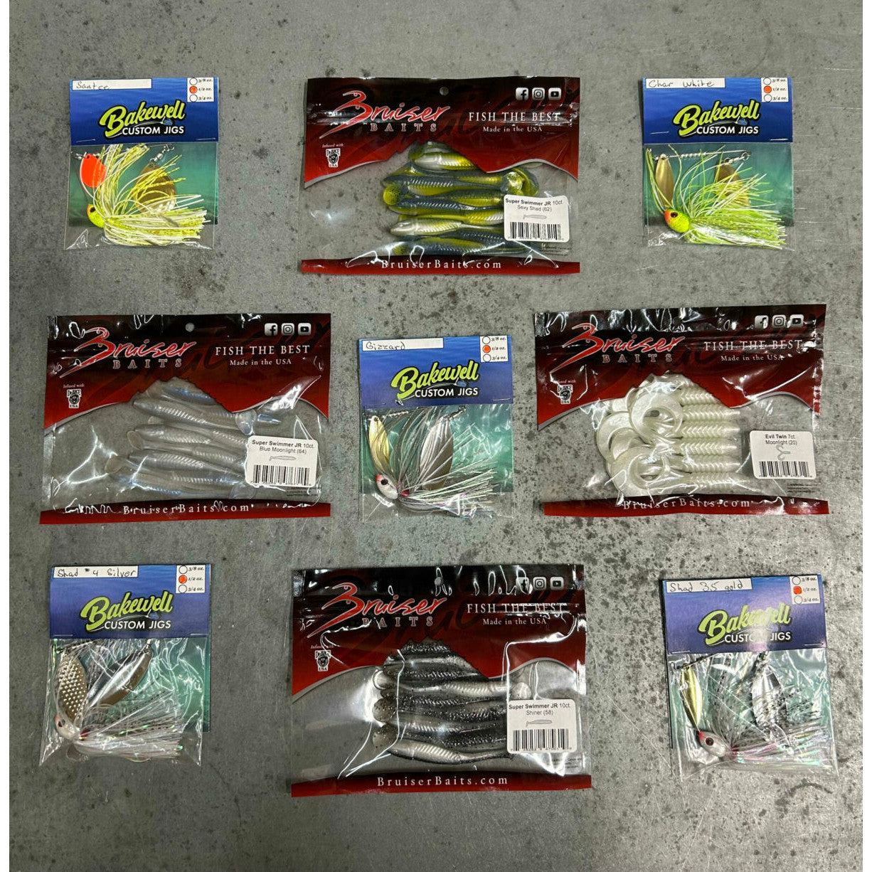 Bakewell Spinnerbait Package