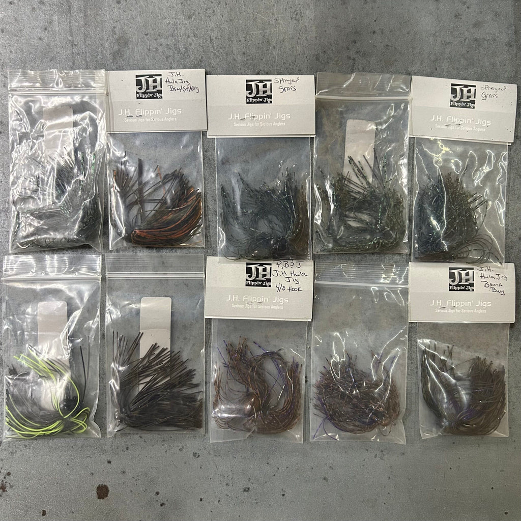 J.H. HULA JIGS LOT #2