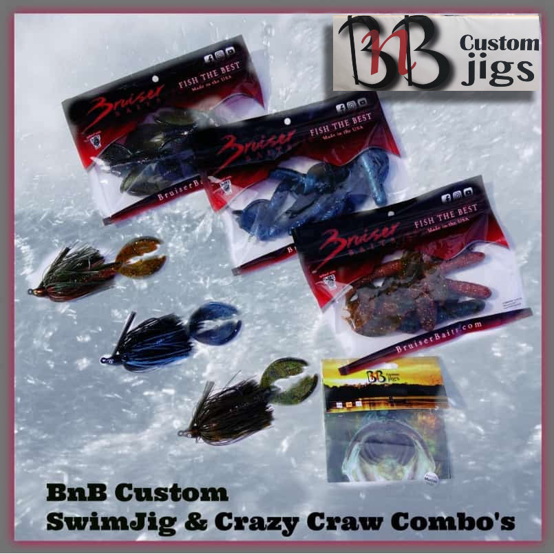 Crazy Craw With BnB Swim Jig Package