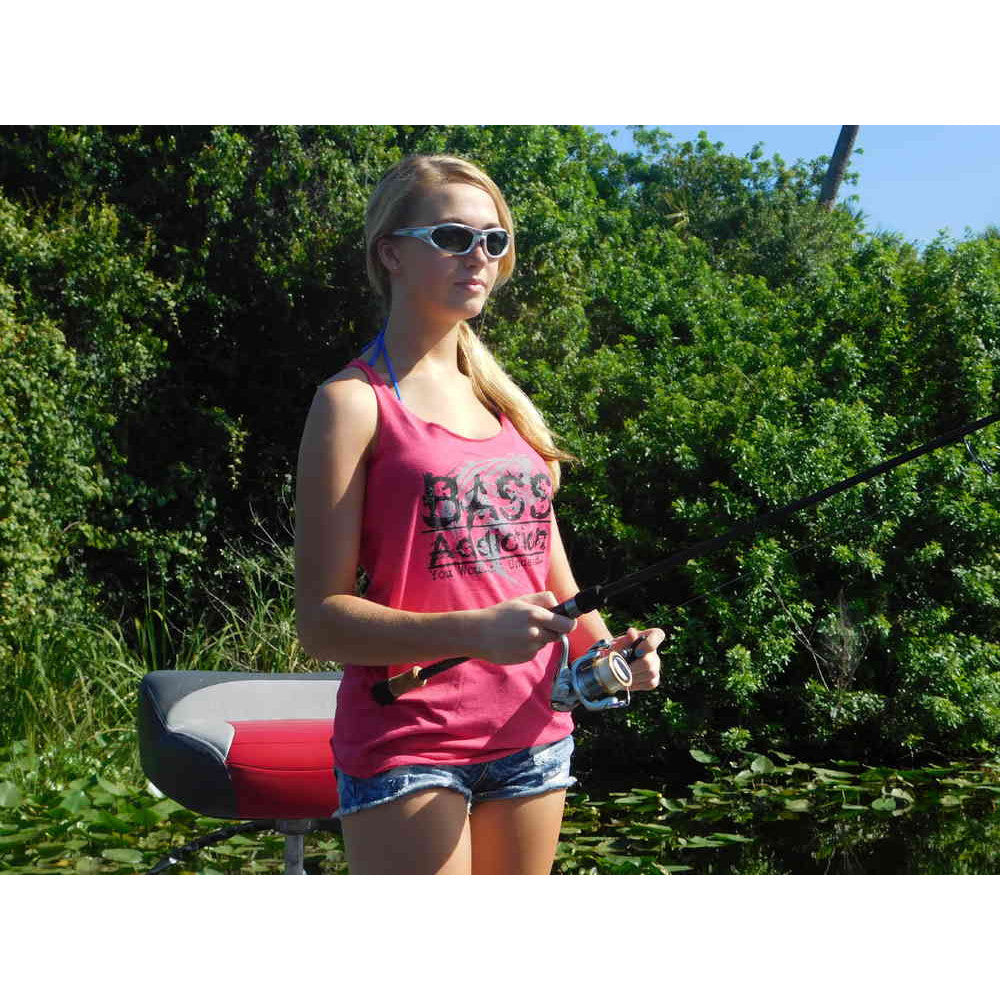 Bass Addiction Women’s Racerback Tank Top