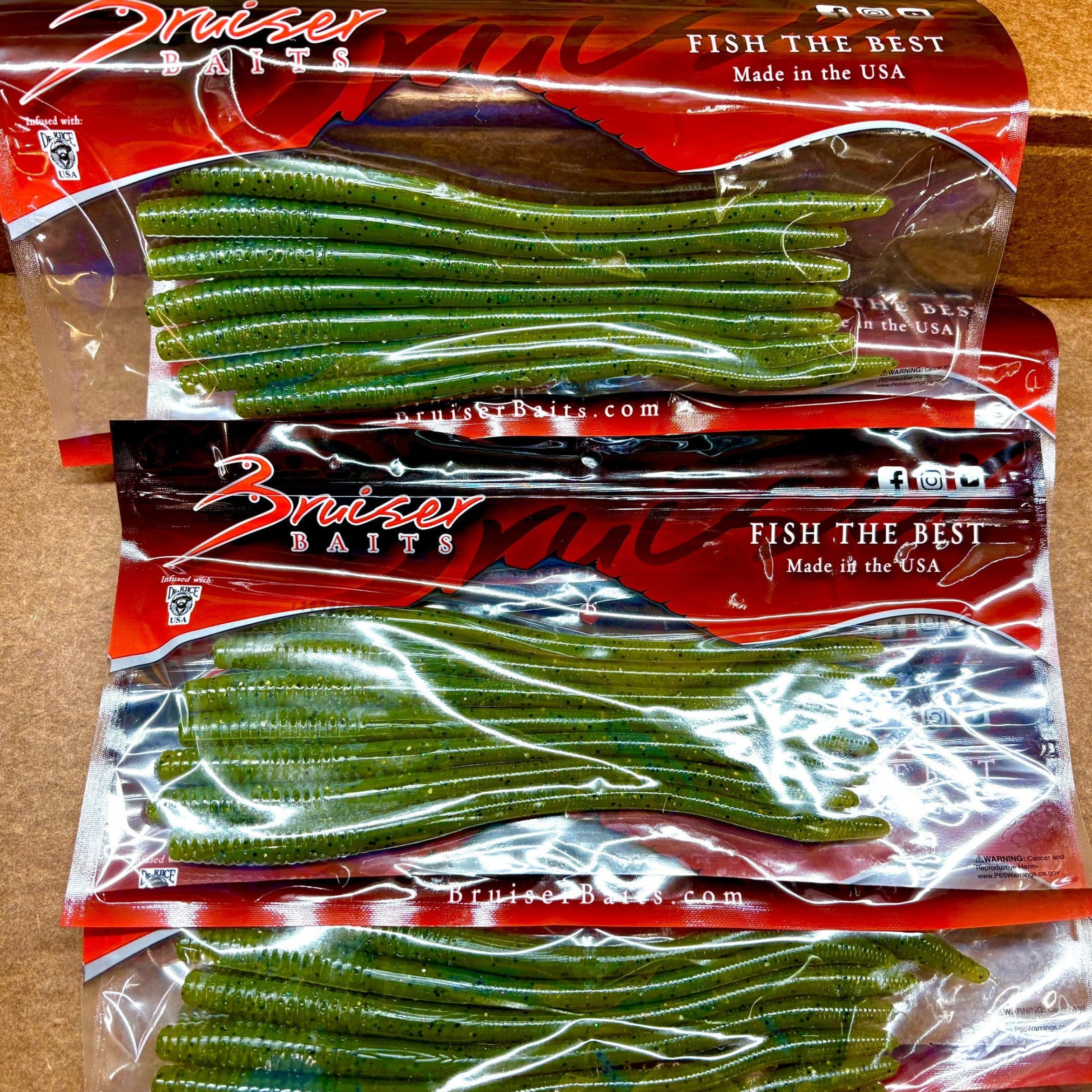 7.5" Stickster - Natural Watermelon