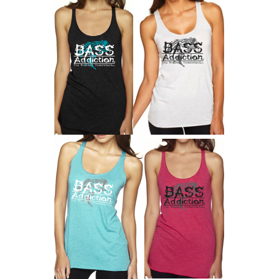 Bass Addiction Women’s Racerback Tank Top